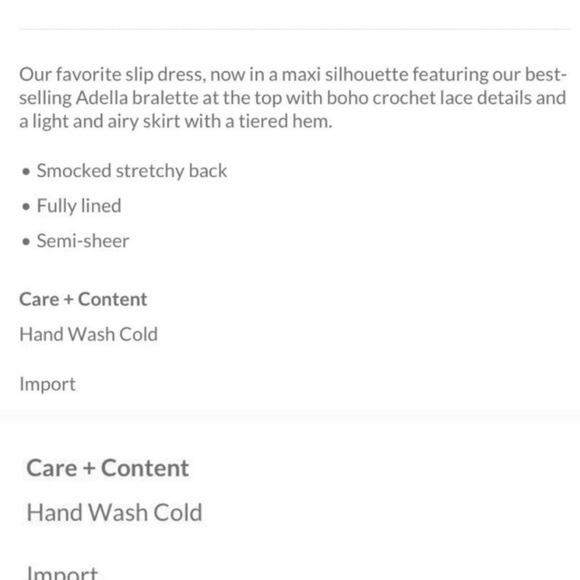 NEW Free People Adella Maxi Slip Boho Dress Black - Picture 6 of 7